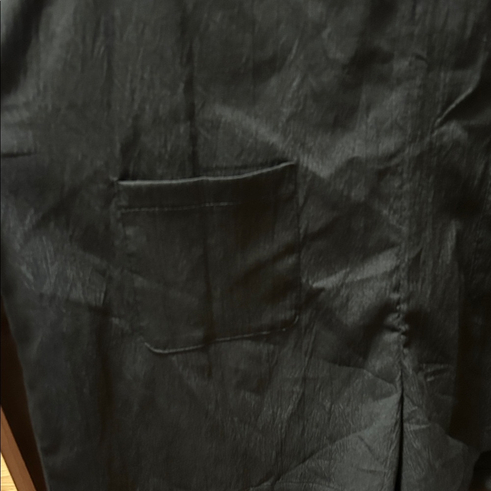 Black Romper With Adjustable Button Straps - image 3